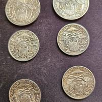 monete in Argento da 5 e 10 Lire Vaticano