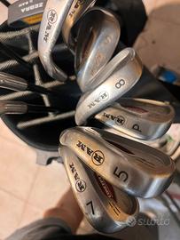 Mazze da golf con borsa