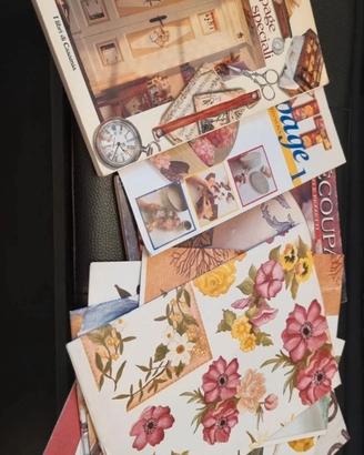Riviste arredamento casa mia e rivista decoupage