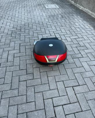 Bauletto e porta bauletto originale yamaha