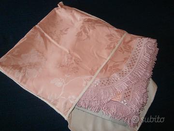 Copriletto in seta di San Leucio artigianale