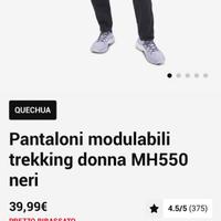 Pantaloni trekking da donna