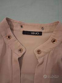blusa smanicata  Liu jo  beige 42