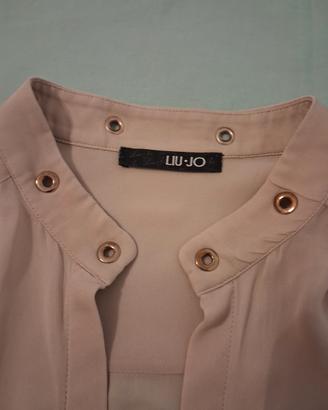 blusa smanicata  Liu jo  beige 42