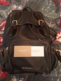 Zaino pelle Burberry