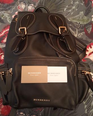 Zaino pelle Burberry
