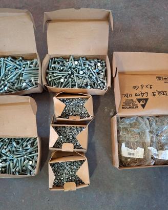 Scatole Coppiglie 3, Vite TE M8x60, 8x45, dadi 6MA