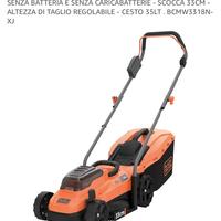Rasaerba a batteria black decker