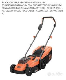 Rasaerba a batteria black decker
