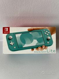 Nintendo Switch Lite Azzurra Console Completa