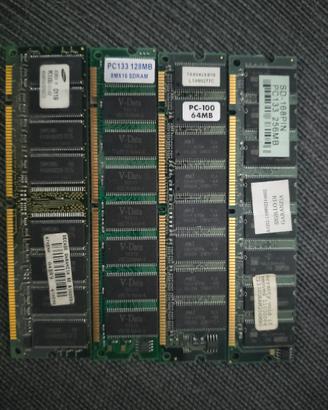 Lotto RAM SDRAM PC100 / PC133 per PC Desktop