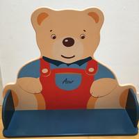 Mensola in legno camera bimbo Azur