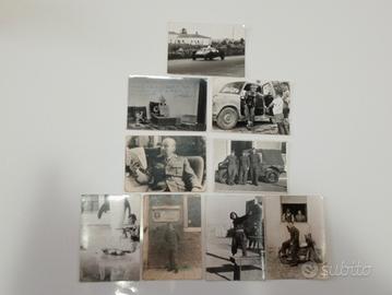 l'-9 foto d'epoca originali militari e auto an 50