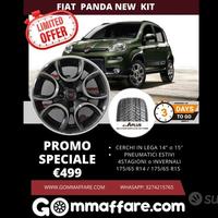 Kit fiat panda invernale 4s 175/65 r14 175/65 r15