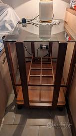 Tavolino porta liquori anni 70