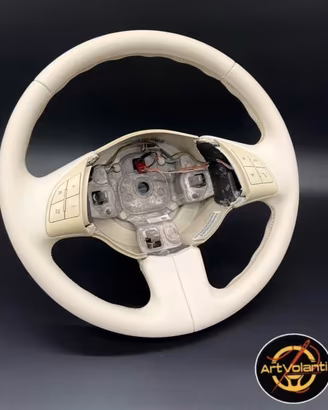 VOLANTE FIAT 500 BIANCO