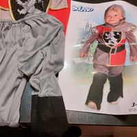 Vestito carnevale soldato 3-4