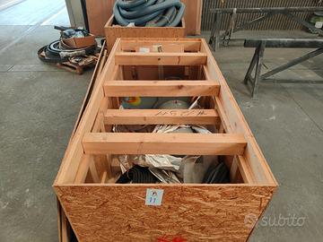 Pompa per polvere di zolfo inox- nuova in scatola