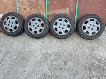 SET CERCHI IN LEGA OEM DAIHATSU CHARADE TURBO GTTI