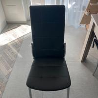 Set 4 sedie deisgn moderno imbottite - eleganti