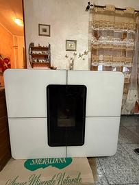 STUFA THERMOROSSI SLIMQUADRO IDRA