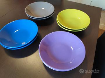 Piatti fondi Excelsa Trendy Table 4 colori