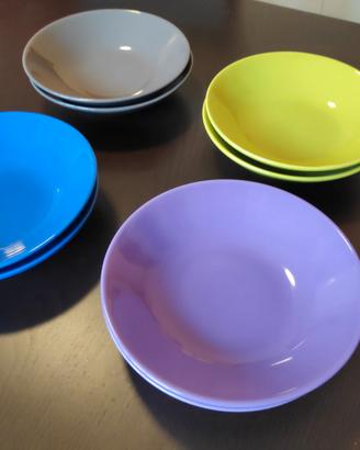 Piatti fondi Excelsa Trendy Table 4 colori