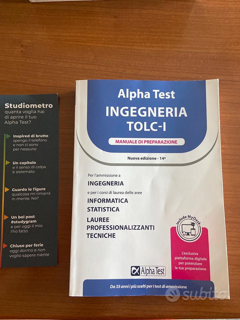 Alpha Test Ingegneria per TOLC-I - Libri e Riviste In vendita a Padova