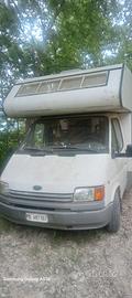 Camper mansardato 6 posti