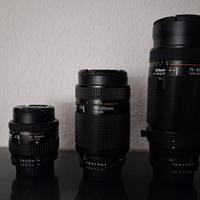 FX NIKON NIKKOR AF ZOOM 35-70 70-210 75-300
