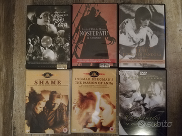 DVD vari Bergman Murnau Dreyer