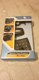 Kit mouse wifi+tastierino numerico+cuffie