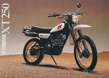 YAMAHA XT250 cavi acceleratore NUOVI originali