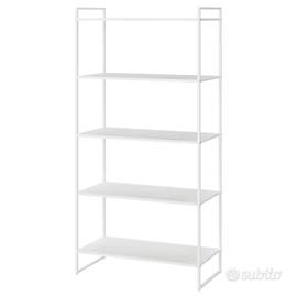 Ikea JONAXEL Scaffale Libreria Bianco MONTATO