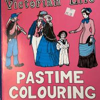 Libro vintage da colorare