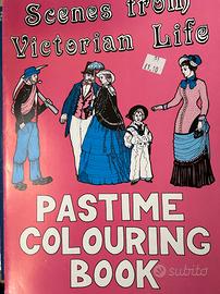 Libro vintage da colorare