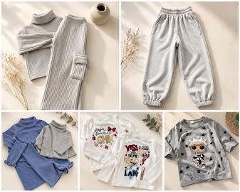 Lotto bambina inverno 7/8 anni
