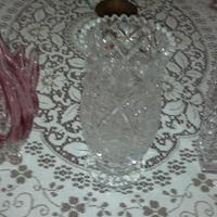 Vasi in cristallo e pesciera