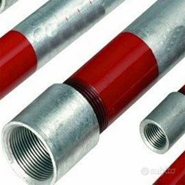 TUBI ZINCATI DA 2 POLLICI MANNESMANN V- E MANICOTT