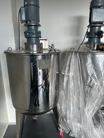 Serbatoio inox tank con agitatore 250/300lt