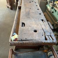 Tavolo da falegname da arredamento antico