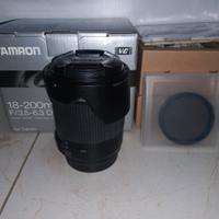 Obiettivo Tamron EF-S 18 200 stab + filtri UV
