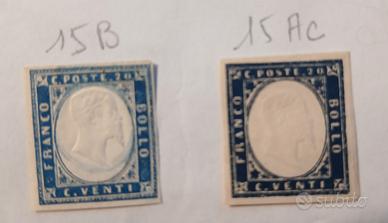 Antichi stati  Sardegna- 2 francobolli nuo