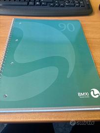 Block notes quaderno per prendere appunti