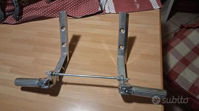 pedaliera in alluminio passeggero vespa 150\200