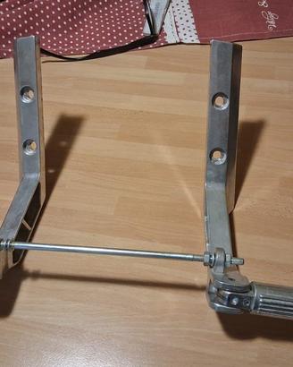 pedaliera in alluminio passeggero vespa 150\200