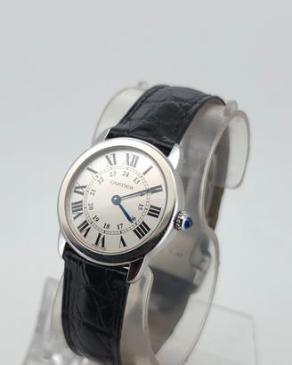 Cartier Ronde Solo de Cartier 3601 Condizioni Ecce