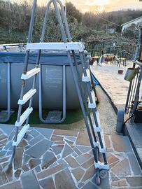 scaletta piscina intex