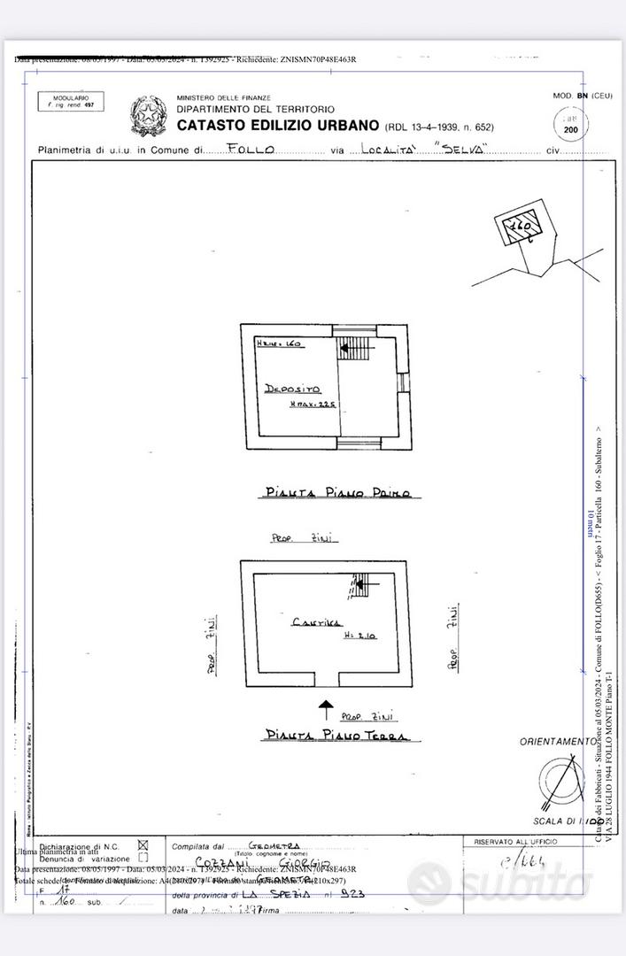 Vendi terreno con rudere uso deposito - Vista 4