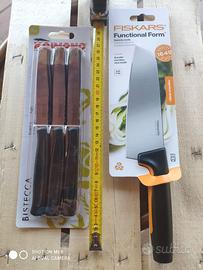 Coltelli da tavolo+ coltello da cucina.